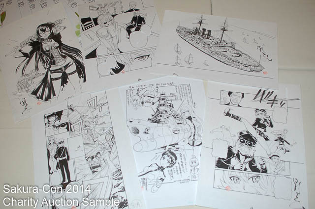 Signed Manga Proofs